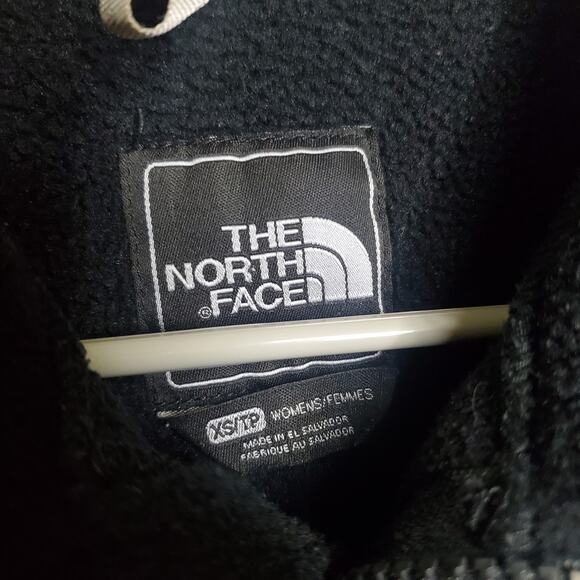 The North Face Denali Women's Extra Small Black Fleece Full Zip Jacket PolarTec - Picture 3 of 16